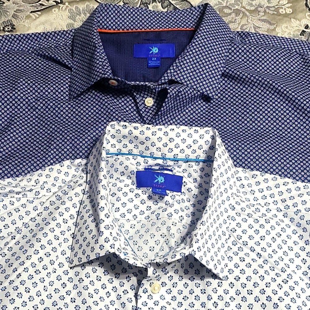 2- Men's Warehouse Egara dress shirts